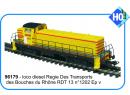 PIKO ref 96179 HO - Locomotive diesel RDT 13, AT 3 MR 202 ep V