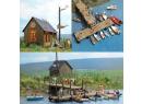 BUSCH ref 1065 HO - Locotion de barques et de petits bateaux