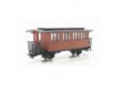 Voiture voyageurs � essx brune des CFD