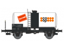 REE WB 033 HO - Set de 2 citernes 'COOP' ch�ssis OCEM 29 ep IV SNCF (WB033)