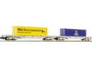 FLEISCHMANN ref 825503 N - Double porte containers P et O ep V des NS