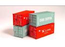 GRAHAM FARISH ref 379350 N - Set de 2 containers 20' China Shipping/K Line (379-350)
