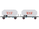 MT Diffusion ref 24001 N - Set de 2 c�r�aliers CTC ep III SNCF