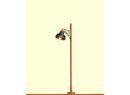 BRAWA ref 5271 HO - Lampadaire, cand�labre sur poteau bois