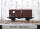 EPM 510202 HO - Fourgon M rouge UIC ep III SNCF
