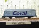 ROCO ref 47666 HO - Couvert m�tallique essieux  CORAL ep IV/V DB AG