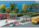 FALLER ref 180553 HO - Haltes Cit� Compact (arr�t couvert)