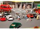 FALLER ref 180606 HO - Stand moderne pour chariots de course kaddy
