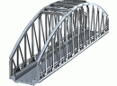 MARKLIN ref 74636 HO - Pont en Arc, treillis metallique