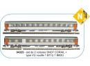 PIKO ref 94325 N - set de 2 voitures Corail VU 2e et B6/DU mixte/fg   �p IV SNCF