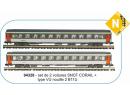 PIKO ref 94328 N - Set de 2 voitures Corail type VU ep IV SNCF