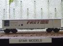 SACHSENMODELLE ref 16257 HO - Tombereau avec couvercle tetescopique T13 livree FRET ep V SNCF