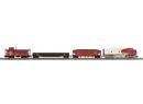 MTH ref 81 4001 1 HO - Santa F�, coffret marchandises avec diesel (proto sound)