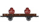 REE Modeles HO WB-060 - WB-060 - Wagon PLAT OCEM 29 Ep.III SNCF