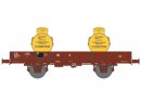 REE Modeles HO WB-064 - Wagon PLAT OCEM 29 Ep.IV SNCF