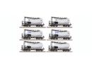 ROCO 67956 HO - Set de 12 wagons citerne SNCB et SNCF ep V
