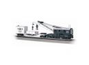 BACHMANN 16102 HO - Wagon grue 250 T SANTA FE,levage, d�pannage
