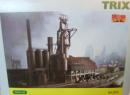 TRIX 66101 HO - Maquette a assembler de haut fourneau (industrie lourde)