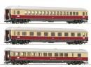 ROCO 64024 HO - Set de 3 voitures 'Blauer Enzian' ep III DB