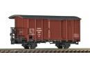 ROCO 34558 HOe - Wagon couvert � plateforme ep II DRG