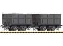 ROCO 34605 HOe - Set de 2 wagonnets de mine
