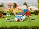 FALLER 130272 HO - Bungalow de camping (barraquement)
