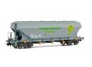 JOUEF 6046 HO - tr�mie c�r�ali�re � bogies fasses planes 'ERMEWA' ep VSNCF