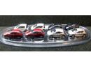 NOREV 472777 HO - Set de 4 Peugeot et 4 Citro�n pour wagon porte auto Roco