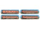 ACME 55040 HO - Set de 4 voitures 'Austria Express' ep V �BB