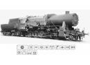 ROCO 62279 HO - Locomotive type 150 BR 52 ep II DRG (BR 52 1413) sound
