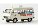 BREKINA 13255 HO - Mercedes Benz L 206 D Kombi cirque Krone
