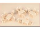 AUHAGEN 41607 HO - 8 tables en bois et 40 chaises en bois (8 Holztische, 40 Holzst�hle)