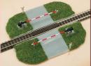 AUHAGEN 44625 N - Passage � niveau droit 1 voie
