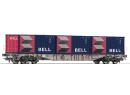 ROCO 66656 HO - Bauart Sgns (Wagons porte-conteneurs) BELL