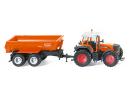 WIKING 0373 40 41 HO - Tracteur FENDT Vario 930 avec remorque benne Krampe