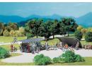 FALLER 180584 HO - Abri � v�los, bicyclettes