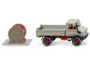 WIKING 375 01 28 HO - Unimog 17  L avec touret de c�ble