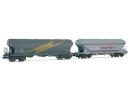 RIVAROSSI 6099 HO - Set de 2 tr�mies c�r�ali�res MONFER ep V FS