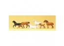 PREISER 10150 HO - Chevaux