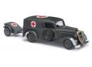 BUSCH 41561 HO - Ambulance Allemande Mercedes Benz 170 V
