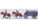 PREISER 16512 HO - Attelage militaire Hf2 Reich Allemand 1935-45