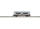 PIKO 47705 TT - Wagon porte 2 containers 20'' Post ''DEUTRANS'' ep IV DR