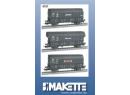 MAKETTE 4757 HO - Set de 3 wagons coke SOGEWAG ep V SNCF