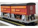 46504 G - Piggyback flat car avec 2 remorques SP (Southern Pacific)