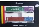 B-Models  45111 HO - Set de 2 wagons Sgns cars NS (UASC,CARU,Grimaldi,Pil)