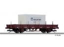 TILLIG 14756 TT - Wagon plat avec container HOCHTIEF (Niederbordwagen Ks)