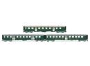 MARKLIN 42165 HO - Coffret de 3 voitures en acier l�ger. ep III SBB/CFF/FFS