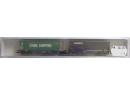 ROCKY RAIL 60110 N - Wagon Sggmrss ITL ep V avec 2 containers (China Shipping, Geseaco)