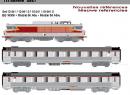 LS MODELS 10041 HO - Set BB 15000 avec 2 voitures Mistral Inox 56 TEE ep IV SNCF ''GOETHE'' BB 15006