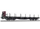 LILIPUT 235752 HO - Wagon plat � bogies avec ranchers ep III DR